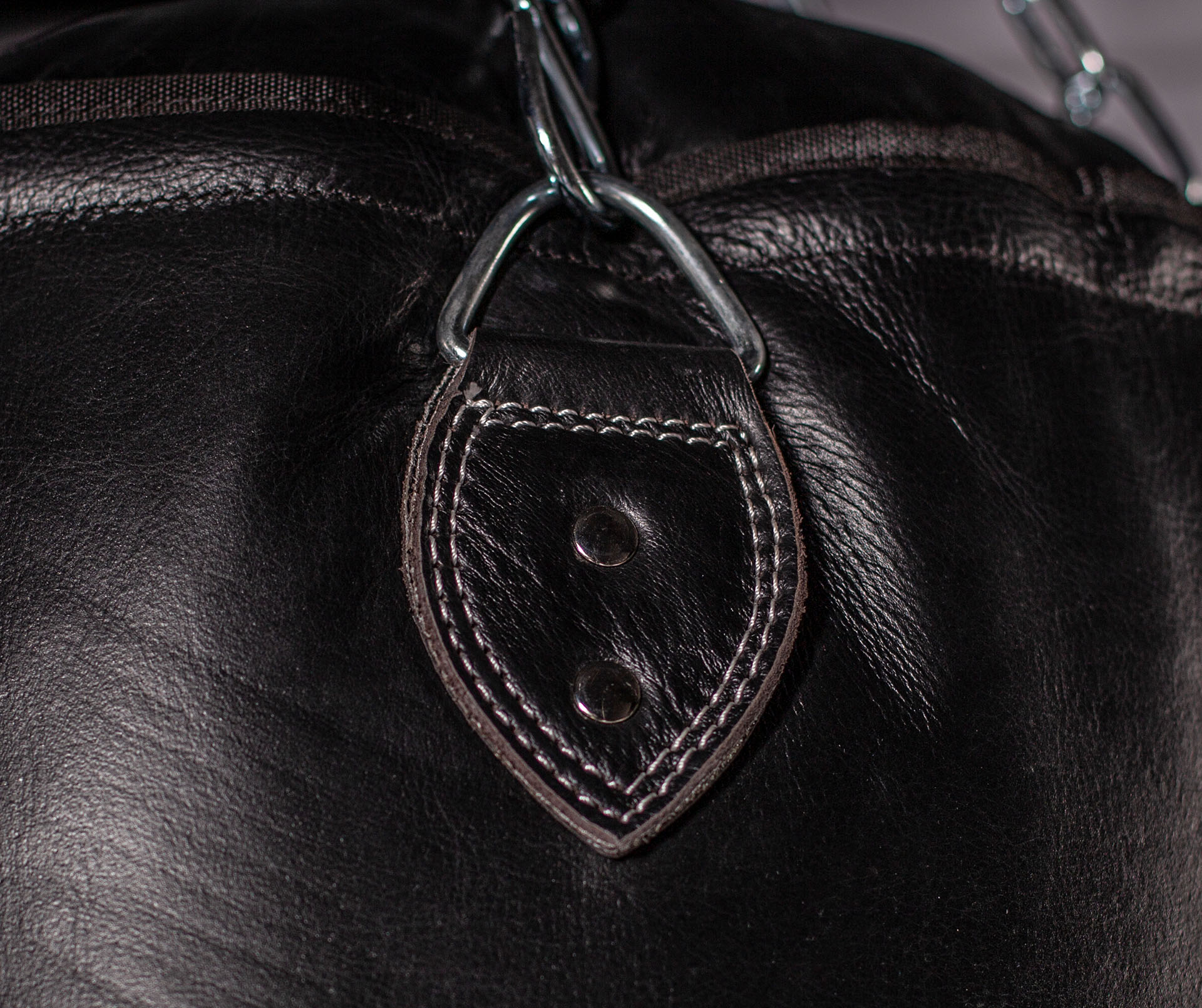 Ledersandsack schwer 120cm gefüllt