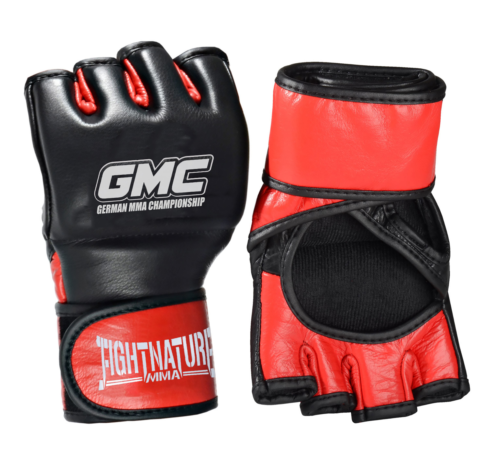 FIGHTNATURE GMC MMA Handschuhe Leder