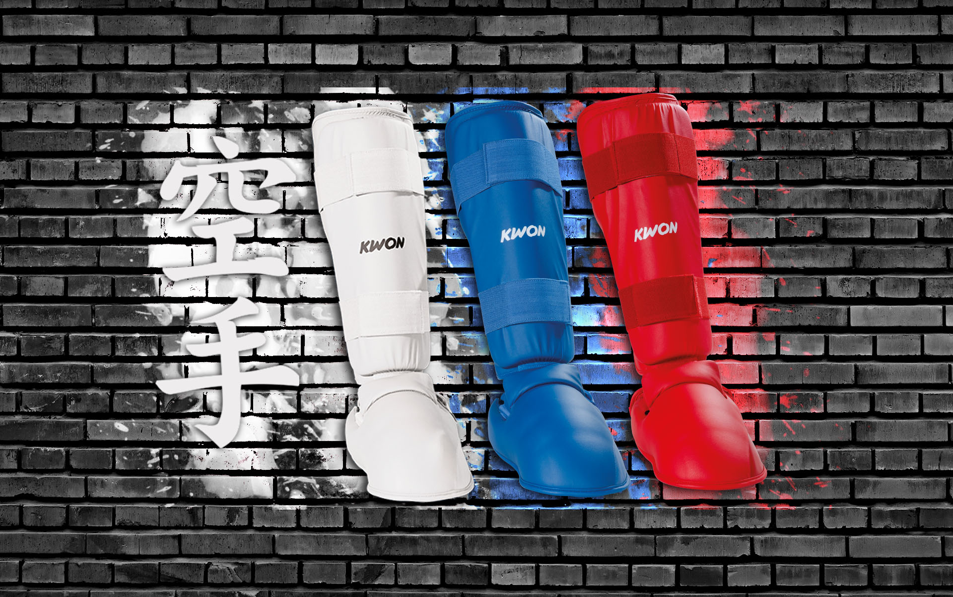 Karateschützer in 3 farben