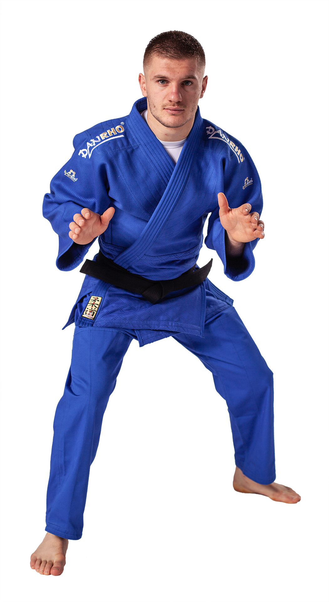 DANRHO Judo Wettkampfanzug Kano blau