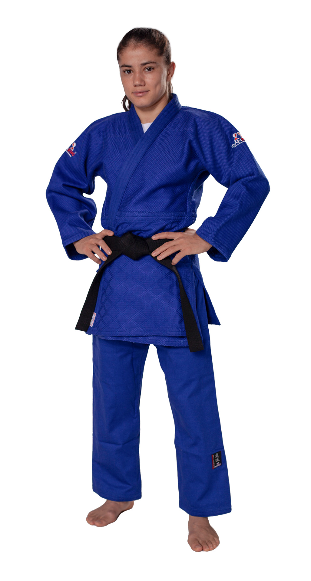 DANRHO Judogi Ultimate 750 blau- IJF anerkannt